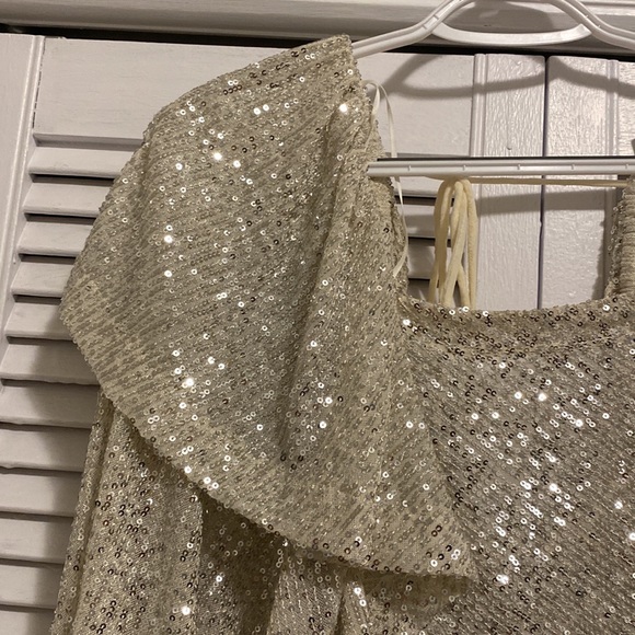 Free People Sequin Top - Picture 4 of 7